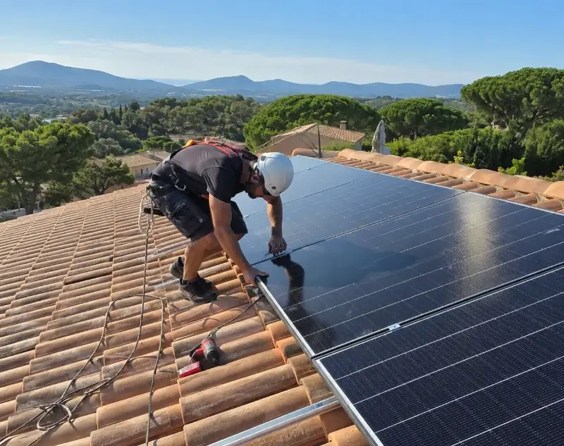 Installateur panneaux solaires Ternay — pose photovoltaïque sur toiture
